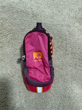Natan Kids Pink and Purple Bottle Holder with Yellow Accent